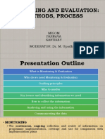 M&E Framework