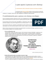 O Autotratamento para Apoio À Pessoa Com Doença Oncológica - João Magalhães