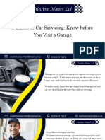 3 Basics of Car Servicing Know Before You Visit A Garage