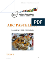 Manual de pastelería: normas de higiene y recetas básicas