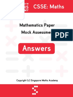 Answers To Csse Free Exam Paper