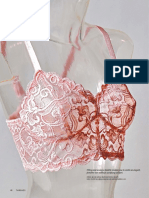 Creating comfortable bralettes with stretch lace