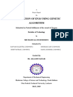 Optimization of En31 Using Genetic Algorithm: Submitted in Partial Fulfilment of The Award of Degree