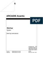 ARCADIS Avantic: System Start-Up Instructions