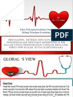 Deteksi Dini HT Dan DM Dukung SPM Dan Prolanis