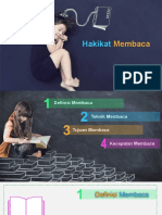 Hakikat Membaca