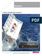 Installation Manual: Simrad SR70 Catch Monitoring Receiver