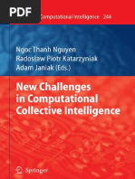 New Challenges in Computational Collective Intelligence 2009