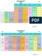 COEP Timetable