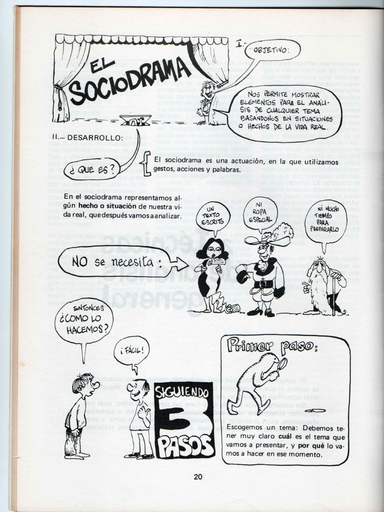 C mo hacer un sociodrama pdf