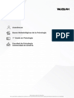 Estudios descriptivos mediante observación en psicología