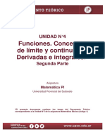 UNIDAD N°4. Matemática PI - Segunda Parte