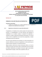 GPDS Clase Teorica Sem 13 Seguimiento de Proyectos PDF