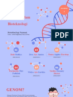 Kelompok 1 Organisasi Genom Dalam Bioteknologi