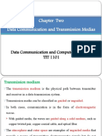 Chapter Two Data Communication and Transmission Medias