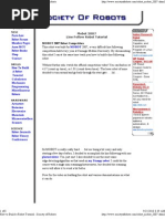 Download How to Build a Robot Tutorial - Society of Robots by Prasanth Kotravel SN57571758 doc pdf