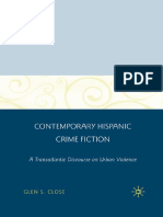 Glen S. Close (Auth.) - Contemporary Hispanic Crime Fiction - A Transatlantic Discourse On Urban Violence-Palgrave Macmillan US (2008)