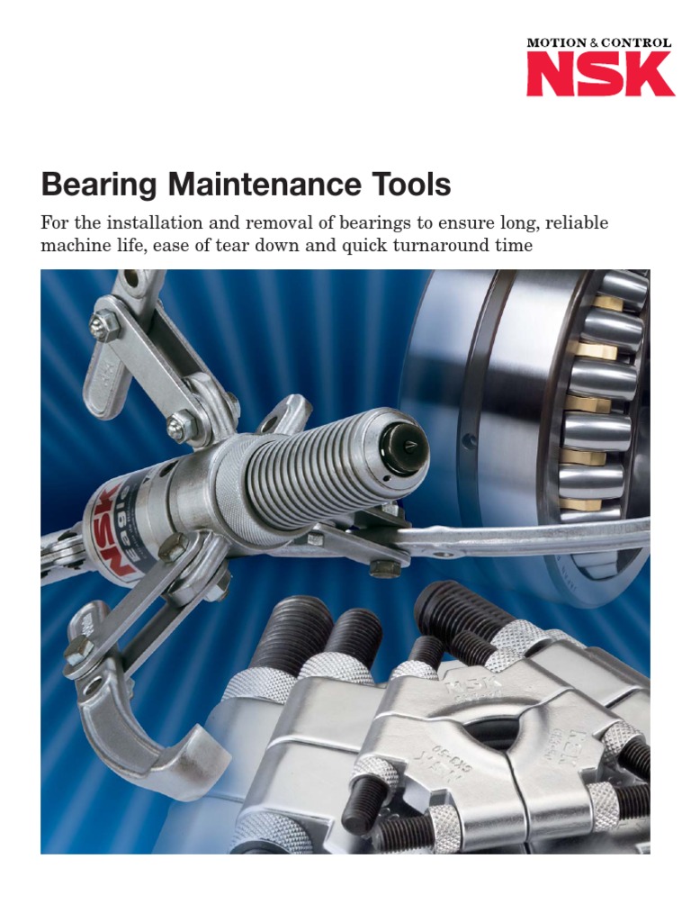Bearing Maintenance Tools PDF Bearing (Mechanical) Screw