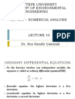 Hacettepe ODE Numerical Methods