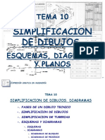 Tema 8 SIMPLIFICACION DE DIBUJOS, ESQUEMAS, DIAGRAMAS Y PLANOS