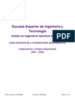 Guia Docente 339411205 - Organizacion y Gestion Empresarial - Curso (2122)