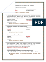 Test Formatif 1 & 2 Evaluasi Hasil Pembelajaran PLS