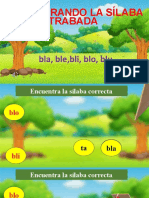 Encontrando La Sílaba Bla Ble Bli Blo Blu