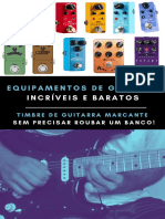 Ebook Equipamentos Guitarrista Sincero YT