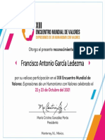 Oct 21constancia Xiii Emv Francisco Antonio García Ledezma