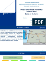 Sistema Gestión Ambiental, Contaminación Bahía Chañaral