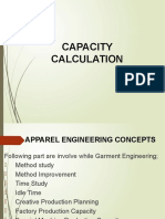 Capacity Calculation