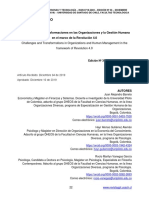 Desafio y Transformacion en Las Organizaciones