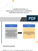 Lineamientos para La Implementacion de La Gestion Por