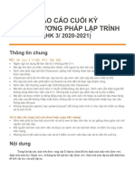 FinalReport - PP Lap Trinh