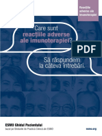 Reactiile Adverse Ale Imunoterapiei Ghid Pentru Pacienti