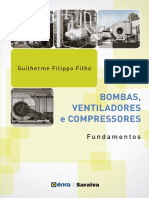 Resumo Bombas Ventiladores e Compressores Fundamentos Guilherme Filippo Filho