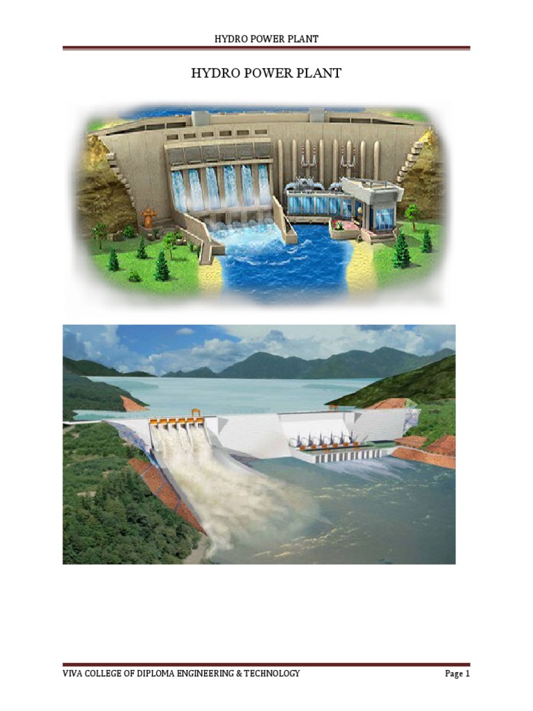 Hydro Power Plant | PDF | Hydroelectricity | Irrigation