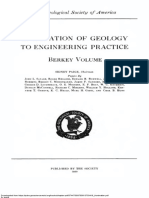 The Geological Society of America: Application of Geology To Engineering Practice