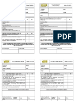 test de retorno laboral y test de condiciones preexistente