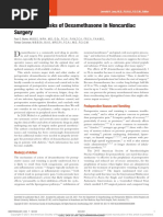 Benefits and Risks of Dexamethasone in Noncardiac Surgery