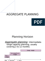 Aggregate Planning