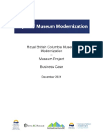 Royal BC Museum Modernization - Museum Project Business Case