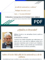 Cap. 3 - La Gran División. Texto - Más Allá de Naturaleza y Cultura. Philippe Descola (2011)