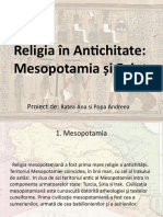 Religia in antichitate-Mesopotamia si Egipt