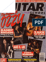 Guitar School March 1990