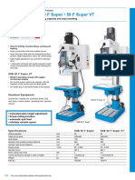 SSB 40 F Super - 50 F Super VT: Column Drill Presses