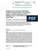 Diagnosis and Treatment of Metabolic Acidosis in P