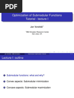 Submodular Optimization