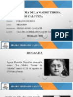 Biografia de Teresa de Calculta