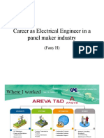 Career As Electrical Engineer in Panel Maker Industry